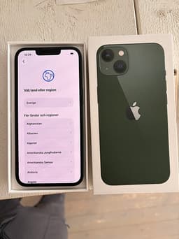Apple iPhone 13 128 GB grön