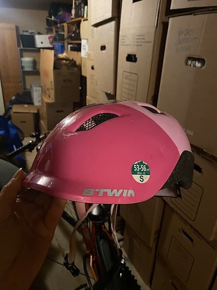Btwin Cykelhjälm Rosa Storlek S