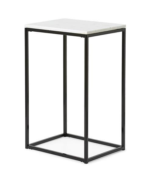 Mio Novali Sängbord i vit äkta marmor - nyskick!