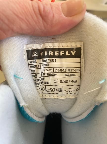 Firefly skridskor barn storlek 29-32