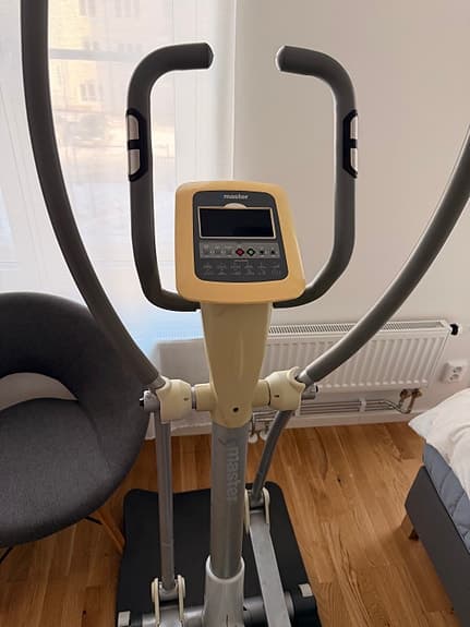 Master motionscykel träningscykel grå