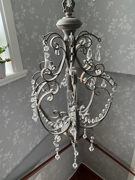 Lantlig takkrona från Chic Antique