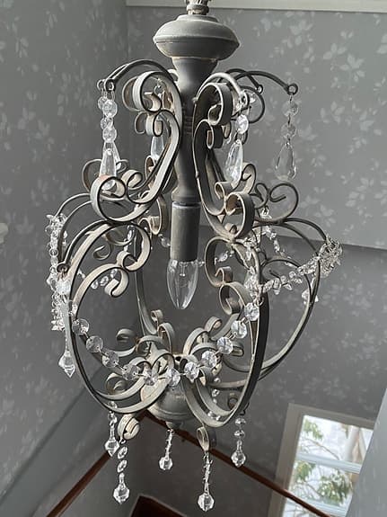 Lantlig takkrona från Chic Antique