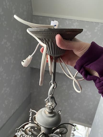 Lantlig takkrona från Chic Antique