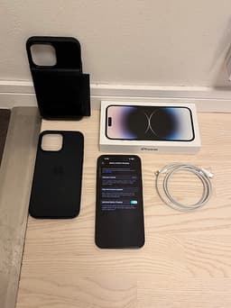 Apple iPhone 14 Pro Max mobiltelefon 128 GB Space Black