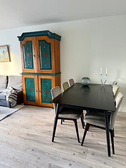 BoConcept matgrupp – bord + 8 Stolar