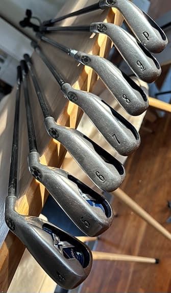 HÖGER! Callaway X-18 Järnklubbor 4-P Regular Flex