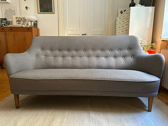 Carl Malmsten 3-sits soffa modell Samsas