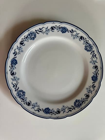 Porslin Fyrklövern Talrik (2)