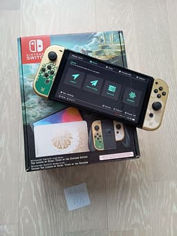 Nintendo Switch OLED Zelda edition - Opatchad