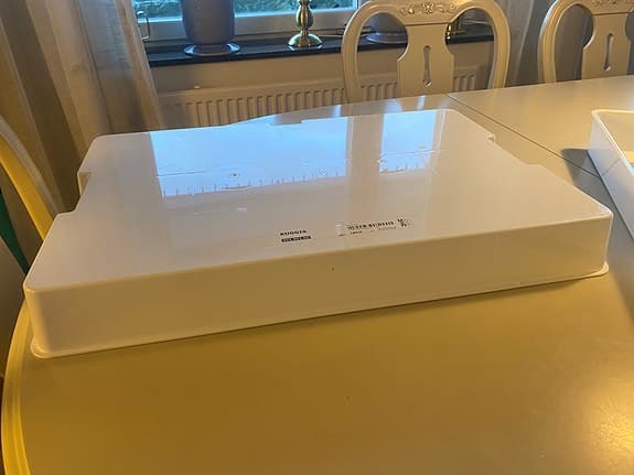 2 x IKEA Kuggis lådinsats 8 fack