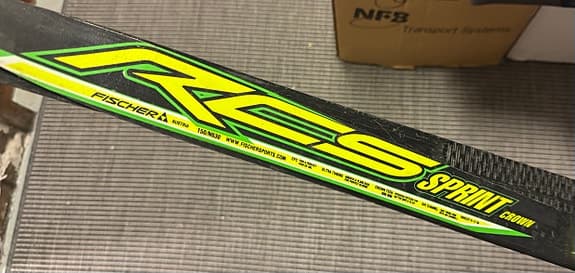 Längskidor komplett utrustning som nytt, använt 1ggr