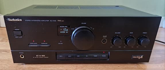 Stereo Integrated Amplifier Technics SU-X120 (Made In Japan)