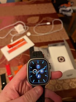 Apple Watch Ultra – komplett paket med tillbehör – kartong & laddetui