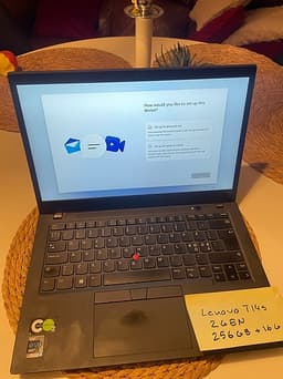 Lenovo T14s Laptop 256GB SSD 16GB RAM