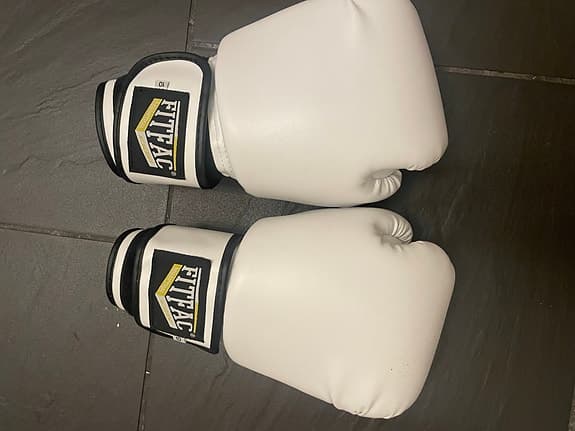 Everlast Boxningshandskar vit svart