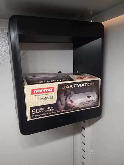 Magnetisk skåp för ammunition