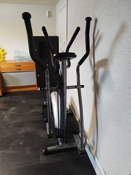 Masterfit Crosstrainer träningsmaskin svart och grå