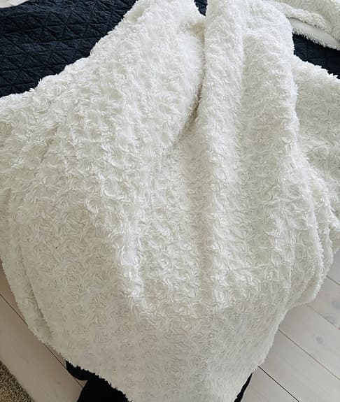 Hemtex pläd vit