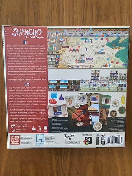 Zhanguo: The First Empire brädspel (oöppnat)