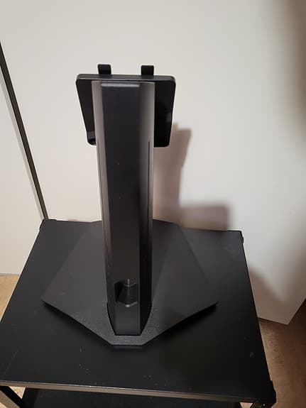 skärmstativ svart