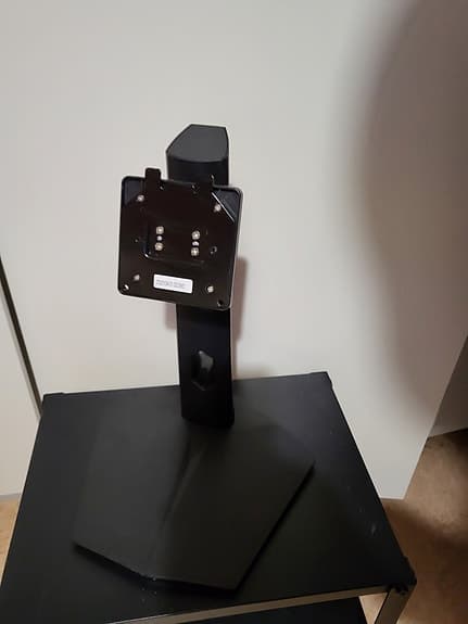 skärmstativ svart