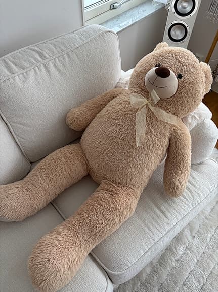 Stor nallebjörn. XXL 100 cm