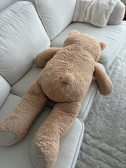 Stor nallebjörn. XXL 100 cm