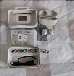 Sony WF-1000XM5 Silver – Excellent Condition