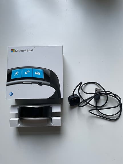 Microsoft Band aktivitetsarmband svart