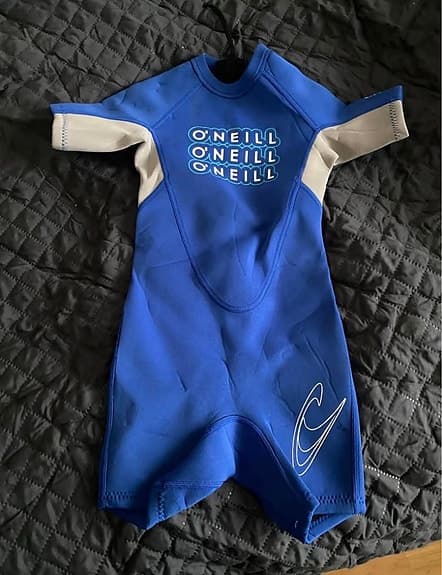 O'Neill Våtdräkt Barn 3-5 år Blå Neopren Simning