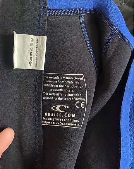 O'Neill Våtdräkt Barn 3-5 år Blå Neopren Simning