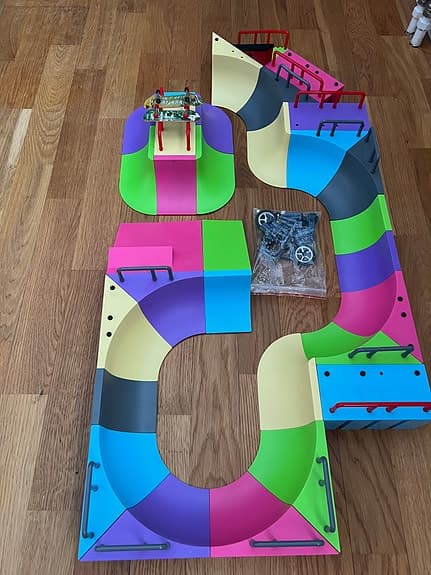 Skills fingerboard skateboardpark