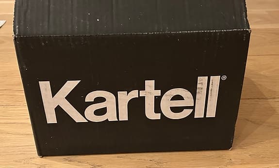 2 st Kartell lampa designad av Ferruccio Laviani offwhite