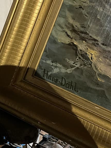 Tavla Hans Dahl
