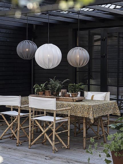 Lampskärm Alva Outdoor grå 50cm