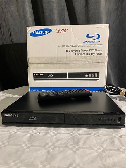 Samsung BD-J4500R Blu-ray Disc-spelare svart