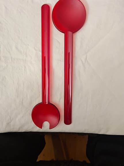 1 par salladsbestick från Tupperware