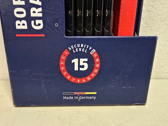 Abus Bordo Granit 6500K Vikbart 90cm lång cykelås  NYTT