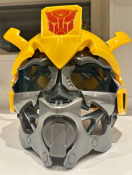 Vintage / Transformers: Bumblebee Voice Changer Mask, Hasbro