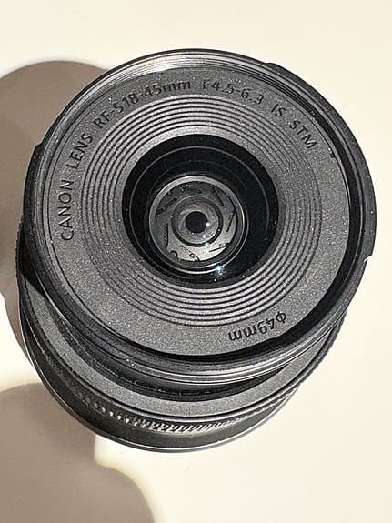 Canon RF-S 18-45mm f/4.5-6.3 IS STM objektiv