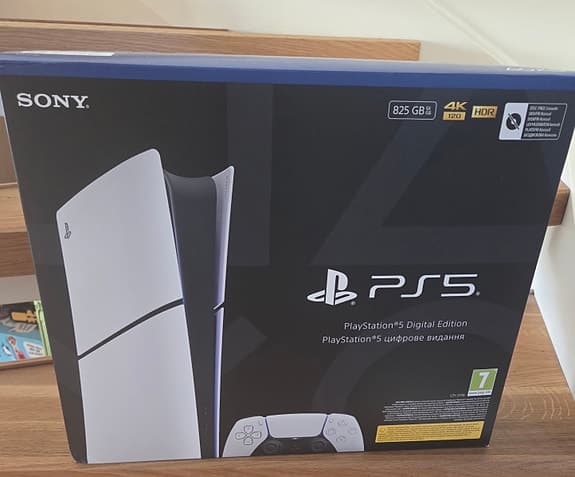 Sony PlayStation 5 Digital Edition Spelkonsol 825 GB Vit