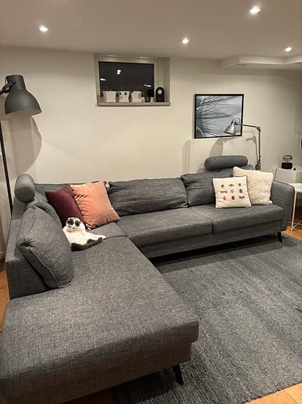 County 2,5-sits soffa + divan och 2 nackkuddar från Mio