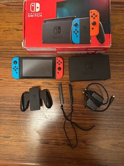 Nintendo Switch med bättre batteritid inkl Micro sd card 400Gb