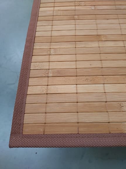 Badrumsmatta, bambu