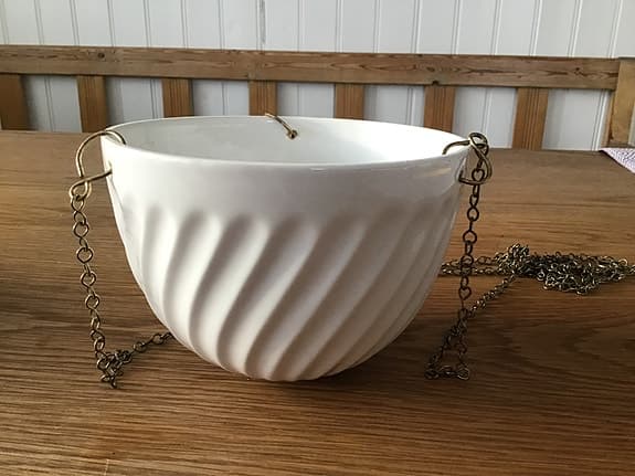 4 amplar från Gustavsberg