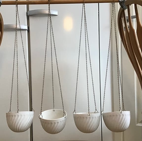 4 amplar från Gustavsberg