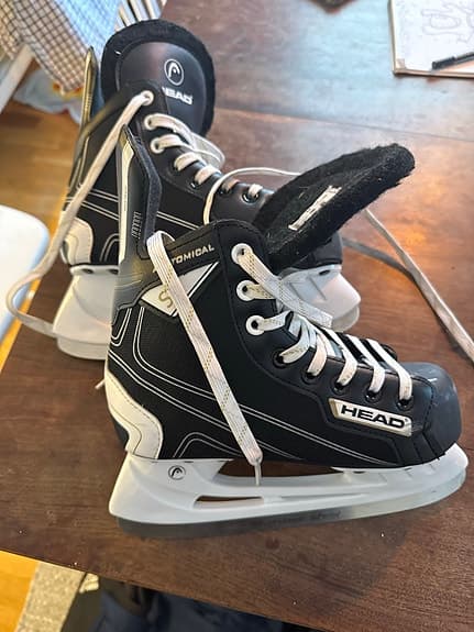 Head ishockeyskridskor barn storlek 35 svart