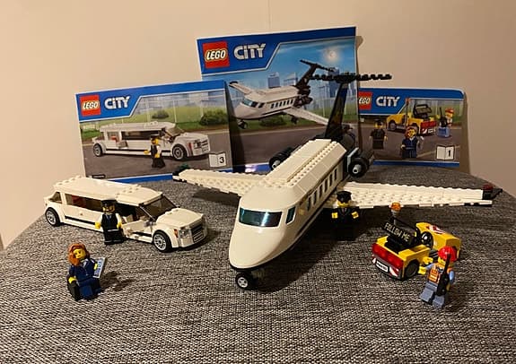 LEGO City flygplansset 60102