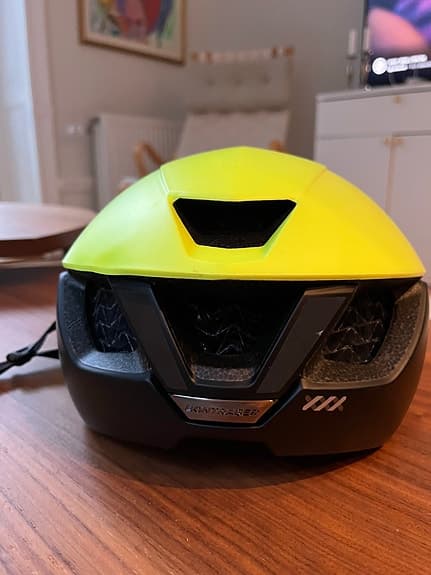 Cykelhjälm TREK Bontrager XXX WaveCel Gul Strl 54-60 M